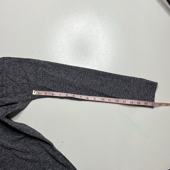 Lululemon Turtleneck Oversized Boxy Top in Heathered Black - Picture 6 of 6